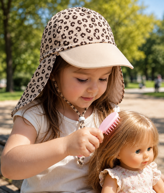 BONNET POUR BÉBÉ LÉOPARD