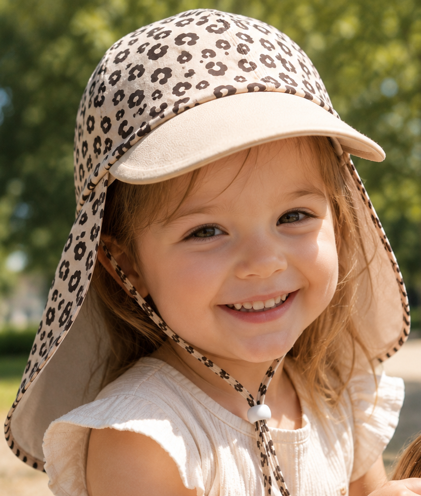 BONNET POUR BÉBÉ LÉOPARD