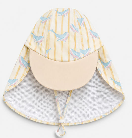 BONNET POUR BÉBÉ BALEINE OCÉAN