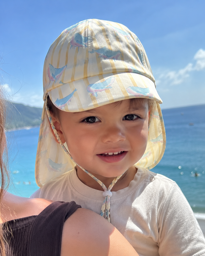 BONNET POUR BÉBÉ BALEINE OCÉAN