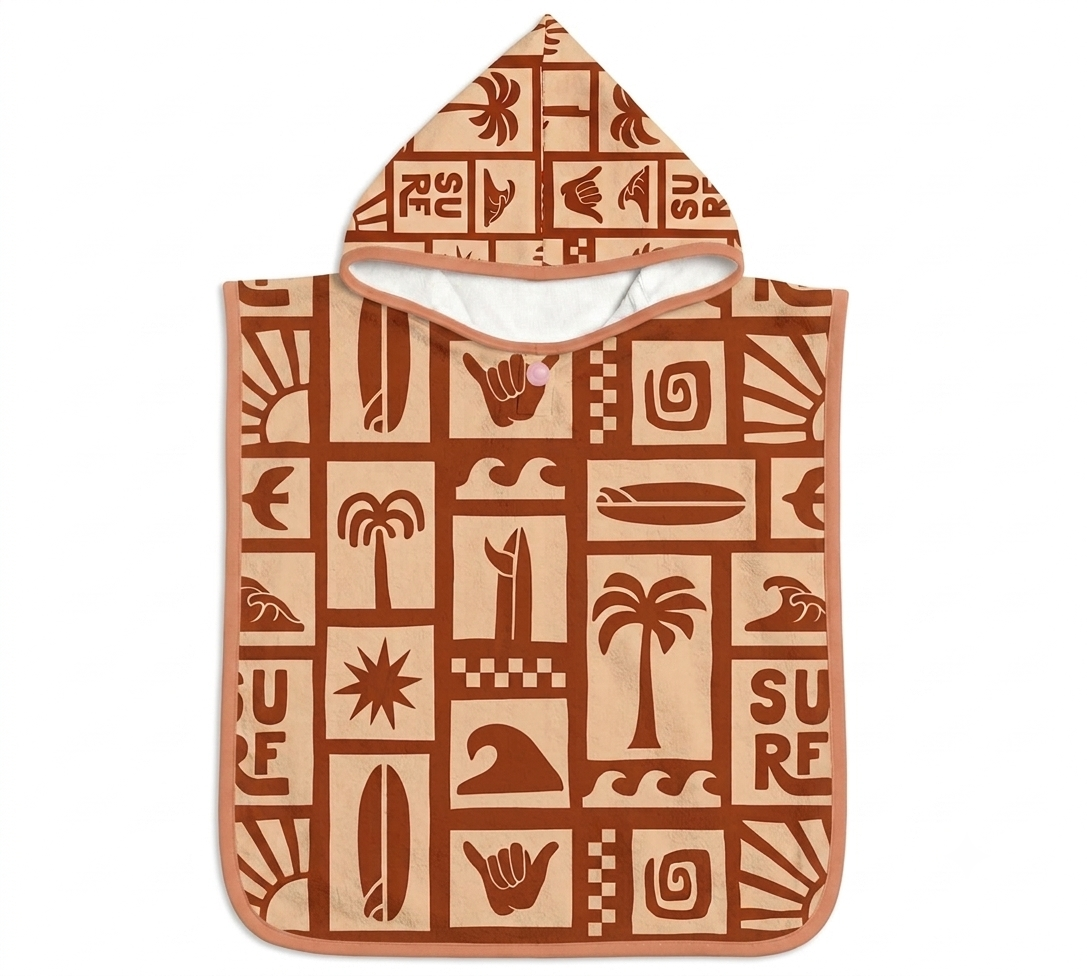 PONCHO DE PLAGE SURF COVE