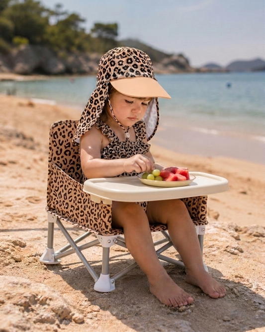 CHAISE BÉBÉ LÉOPARD