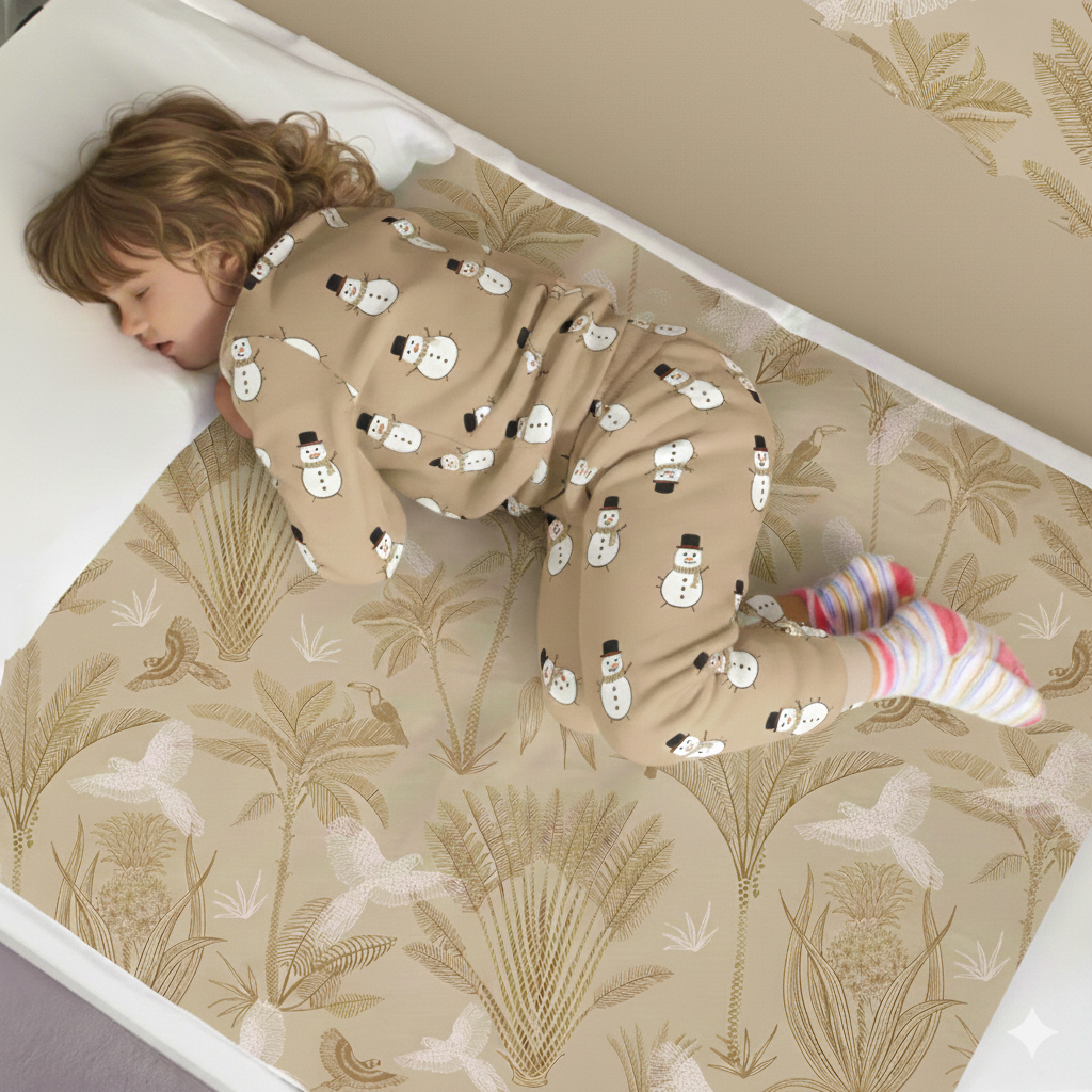 Alèse imperméable en coton doux
